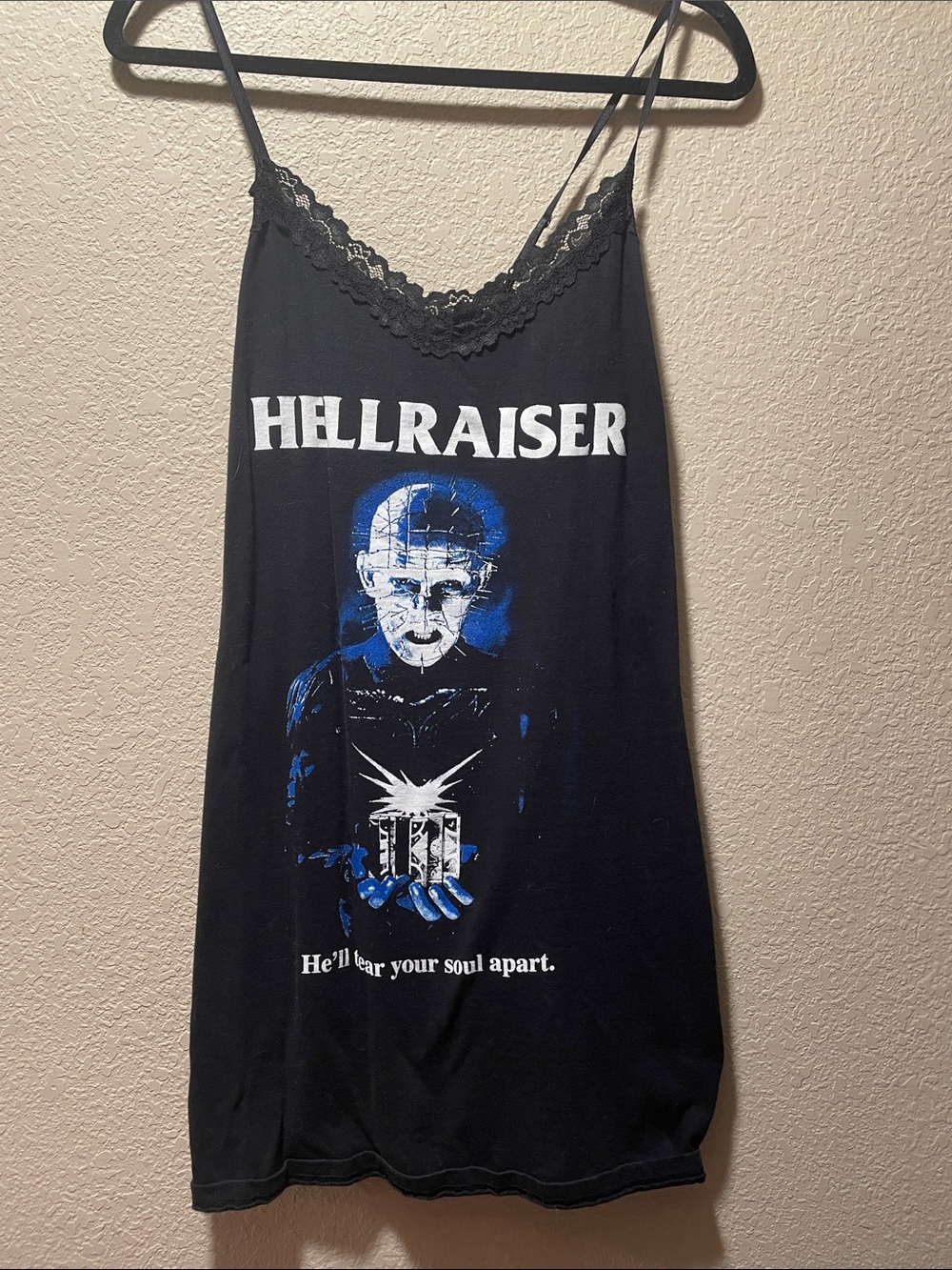 NWOT eye candy Hellraiser Black Slip Dress
